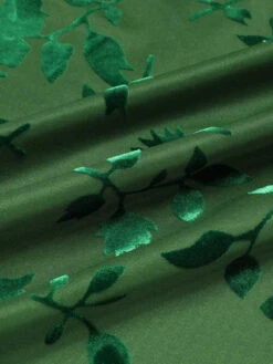 Green 1930s Floral Vintage Dress 14 Green 1930s Floral Vintage Dress -Candi Clothing Shop 001 8