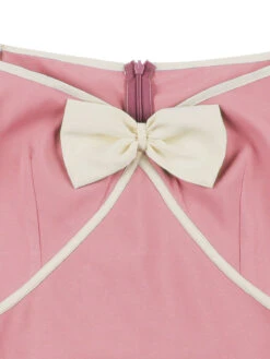 Pink 1950s Sweetheart Collar Bow Swing Dress 9 Pink 1950s Sweetheart Collar Bow Swing Dress -Candi Clothing Shop 05 50ab5385 cd02 4d3e 99b5 421f85bf7fd0