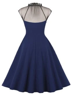 1950s Patchwork Flying Sleeves Swing Dress 15 1950s Patchwork Flying Sleeves Swing Dress -Candi Clothing Shop 09 compressed 64d5c419 68d1 449a 9a0c 935c96a8b4f4