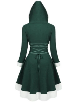 1950s Furry Patchwork Solid Lace-up Dress 31 1950s Furry Patchwork Solid Lace-up Dress -Candi Clothing Shop 1 5 G bd0ea042 f9e2 4616 ac18 c6bd4417cb02