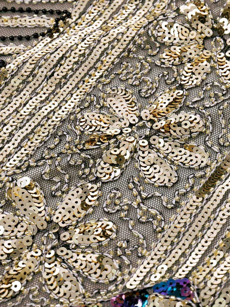 Plus Size 1920s Sequined Dress 4 Plus Size 1920s Sequined Dress - Image 4