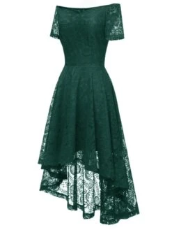 1950s Off-shoulder Floral Lace Dress 28 1950s Off-shoulder Floral Lace Dress -Candi Clothing Shop 14 1965e262 cfca 43e9 b5c1 93c96e494b6d