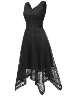 1950s Lace Pointed Hem Swing Dress 13 1950s Lace Pointed Hem Swing Dress -Candi Clothing Shop 14 77205152 e795 4801 9931 6552b4f7828d