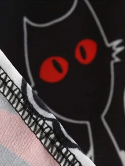 Black 1950s Halloween Pumpkin Long Sleeve Dress 11 Black 1950s Halloween Pumpkin Long Sleeve Dress -Candi Clothing Shop 17 7e31afc2 b0f9 4b2d 940a 72e814c3b2c5