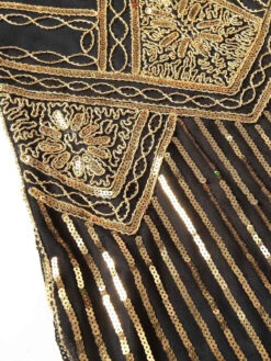 [US Warehouse] Gold 1920s Sequined Flapper Dress -Candi Clothing Shop 1920 dress 5 7978a7f8 1b25 4c60 814d 1a0a6d2134a1