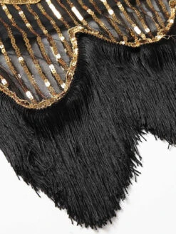 [US Warehouse] Gold 1920s Sequined Flapper Dress -Candi Clothing Shop 1920 dress 6 6e1ea825 0558 493a b747 5e4b881d7f72