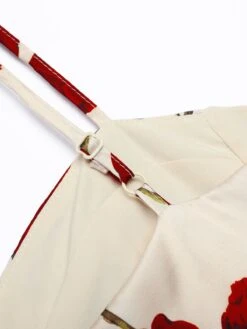 1960s Rose Suspender Pencil Dress 12 1960s Rose Suspender Pencil Dress -Candi Clothing Shop 1J2A8810