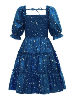 Blue 1950s Christmas Starry Sky Cake Lantern Parent-Child Dress 11 Blue 1950s Christmas Starry Sky Cake Lantern Parent-Child Dress -Candi Clothing Shop 1 1683c00c d01f 4f83 91b4 32ad2064b718