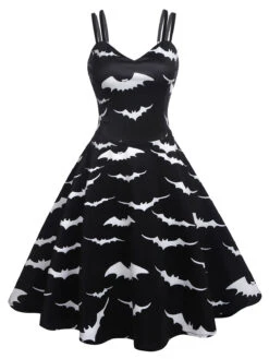 Black 1950s Bat Cape Swing Dress 9 Black 1950s Bat Cape Swing Dress -Candi Clothing Shop 21 0cf1955d 74b4 454e 8f10 26ebc2c001a5