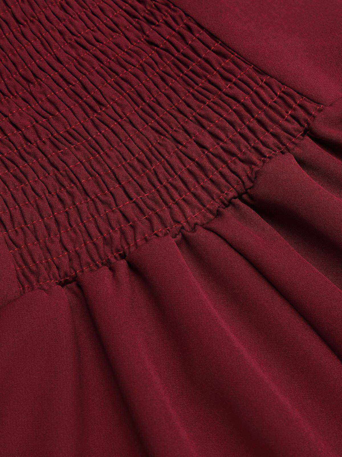 1950s Halter Navy Swing Dress 8 1950s Halter Navy Swing Dress - Image 8