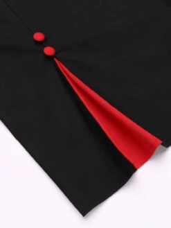 Black 1960s Patchwork Bodycon Dress -Candi Clothing Shop 4 5c70a9ca 1167 47ca af2c 6a31958b5b50