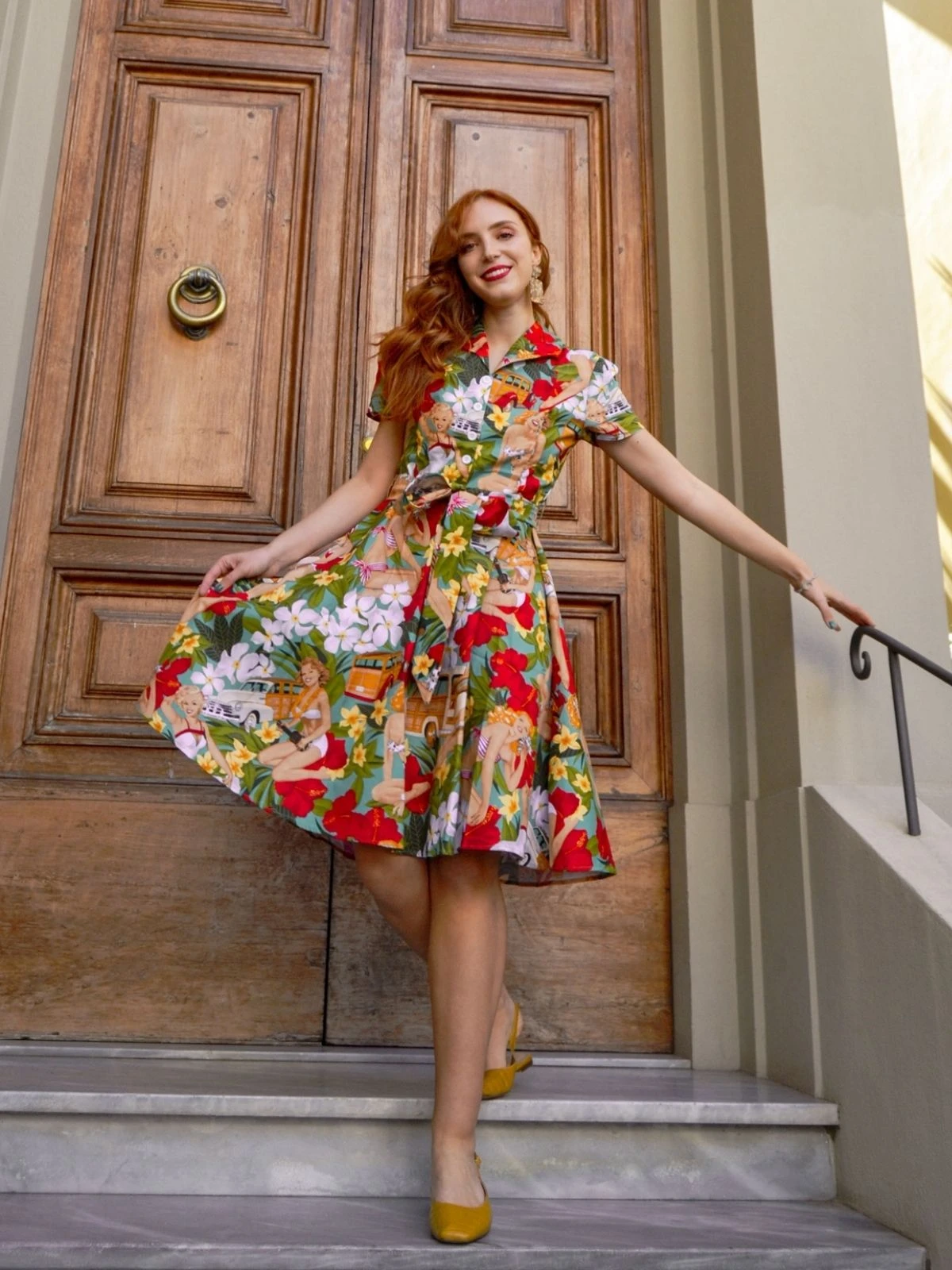 1950s Bikini Girls Swing Dress 9 1950s Bikini Girls Swing Dress - Image 9