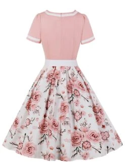 1950s Floral Patchwork Swing Dress 31 1950s Floral Patchwork Swing Dress -Candi Clothing Shop 8888 27fd3e29 020a 454e 909a a17ff940f704