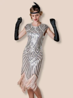 [US Warehouse] Pink 1920s Tassel Gatsby Flapper Dress -Candi Clothing Shop 8 2585977a 4d9d 4f7e b766 43074e016152