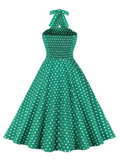 Blue 1950s Polka Dot Halter Dress 6 Blue 1950s Polka Dot Halter Dress -Candi Clothing Shop 8d62567f3976a249cabee9308f1d71fa dce39d68 8cb0 4d6c aaca 2c57c276457d