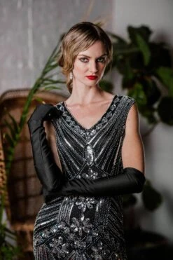 1920s Sequined Fringe Dress 18 1920s Sequined Fringe Dress -Candi Clothing Shop ALEX6114