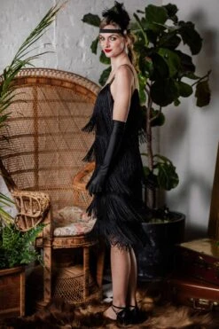 [US Warehouse] Belted Black 1920s Fringe Gatsby Dress -Candi Clothing Shop ALEX6203 a6fd7a39 2a17 4bd2 9165 cc3646083e1d