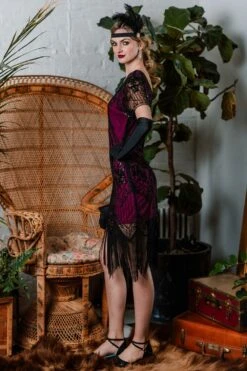 [US Warehouse] 1920s Sequin Art Deco Flapper Dress -Candi Clothing Shop ALEX6264 95e6739f 62a9 40ae ab2d ca693b667c21