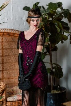 [US Warehouse] 1920s Sequin Art Deco Flapper Dress -Candi Clothing Shop ALEX6285 b5700d3e 4843 4d93 a026 be401878ea6c