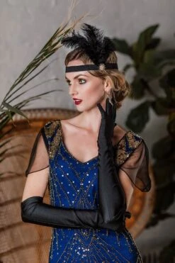 [Clearance] 1920s Sequined Maxi Flapper Dress -Candi Clothing Shop ALEX6435 854f8f93 8b29 4067 9edf 8a78848e3ef2