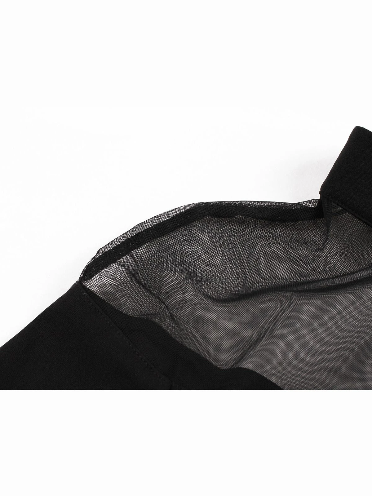 1950s Angel Sleeve Solid Swing Dress 8 1950s Angel Sleeve Solid Swing Dress - Image 8