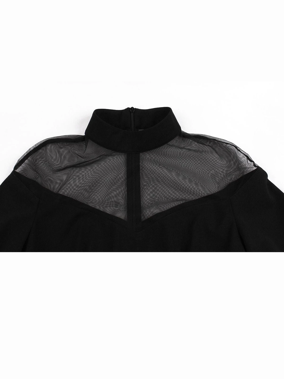 1950s Angel Sleeve Solid Swing Dress 5 1950s Angel Sleeve Solid Swing Dress - Image 5