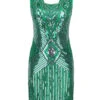 1920s Sequin Evening Dress