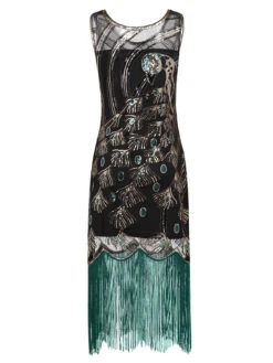 [Clearance] Black 1920s Sequin Flapper Dress - US Only -Candi Clothing Shop SCH000300 DG 3 421b46fb 242e 460d a5af 079f941f43f5