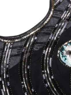 [Clearance] Black 1920s Sequin Flapper Dress - US Only -Candi Clothing Shop SCH000300 DG 4 76c17e91 eeaa 44d2 a4af 872c26b82d78