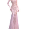 [US Warehouse] Pink 1920s Sequin Gatsby Long Dress