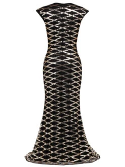 [US Warehouse] Gold 1920s Sequin Maxi Dress -Candi Clothing Shop SCH000309 3 01656d90 eb0d 4c4a a6ae a9dc97f99137