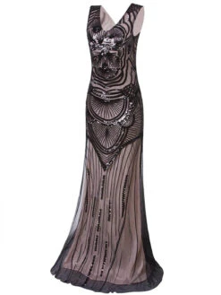 [US Warehouse] 1920s Sequin Mermaid Maxi Dress -Candi Clothing Shop SCH000332 PP 3 bb1476ea db1c 4cb8 87d9 9fd50855bdd1