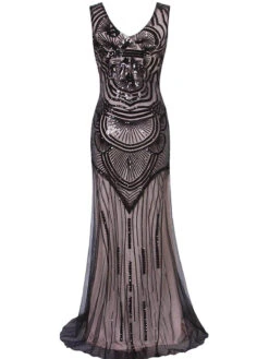 [US Warehouse] 1920s Sequin Mermaid Maxi Dress -Candi Clothing Shop SCH000332 PP 4 907d1997 6b81 456a 9d5f cabf072a15c8