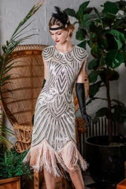 [US Warehouse] Pink 1920s Tassel Gatsby Flapper Dress -Candi Clothing Shop SCH000344 PP 1 1ff619de ddd5 41f4 8a73 0d928126ef12