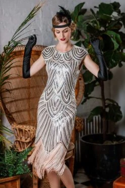 [US Warehouse] Pink 1920s Tassel Gatsby Flapper Dress -Candi Clothing Shop SCH000344 PP 2 5f843c51 a14b 4842 bf83 c602ec5b0363