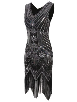 1920s Sequined Fringe Dress 20 1920s Sequined Fringe Dress -Candi Clothing Shop SCH000345 S 2 1286938a 8e7a 473d bd48 56612b0a4578