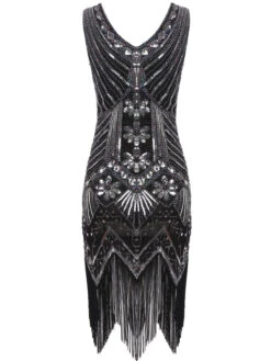1920s Sequined Fringe Dress 21 1920s Sequined Fringe Dress -Candi Clothing Shop SCH000345 S 3 e40bb4ff 78ac 4119 a96f a3605f804ee8