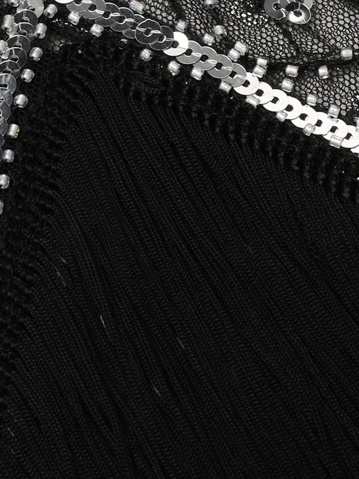 1920s Sequined Fringe Dress 9 1920s Sequined Fringe Dress - Image 9