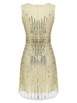 [US Warehouse] Beige 1920s Sequined Embellished Dress -Candi Clothing Shop SCH000388 AP 4 compressed 63c60132 bc8a 4bda b54e 9f829e1d8386