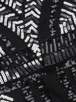 [US Warehouse] Black 1920s Geometric Sequined Dress -Candi Clothing Shop SCH000390 S 5 79176a2e 9f80 471a ac47 cad60b65de91