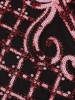 [US Warehouse] Wine Red 1920s Sequined Embellished Dress -Candi Clothing Shop SCH000400 7 3e0071a5 17ff 4ee9 83e5 50622da414b9