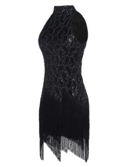 [US Warehouse] Black 1920s Sequined Glitter Dress -Candi Clothing Shop SCH000403 3 ff73d157 c71a 4c0a b601 0552e3a8ae08