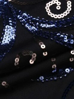 [US Warehouse] Dark Blue 1920s Sequined Maxi Dress -Candi Clothing Shop SCH000405 7 386f2489 ade8 4c92 963a 8c60ea05cc07