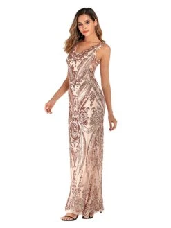 [US Warehouse] Pink 1920s Sequined Embellished Maxi Dress -Candi Clothing Shop SCH000426 PP 4 c8e26c71 a6c1 44a8 b9e5 5c602f223cb1