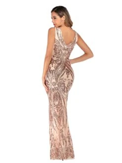 [US Warehouse] Pink 1920s Sequined Embellished Maxi Dress -Candi Clothing Shop SCH000426 PP 6 627fdc0b 94c9 42d6 9c19 4e20c283f408
