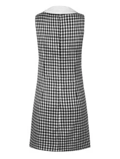 1960s Acetate Gingham Plaid Shift Dress 12 1960s Acetate Gingham Plaid Shift Dress -Candi Clothing Shop SCH001235 3