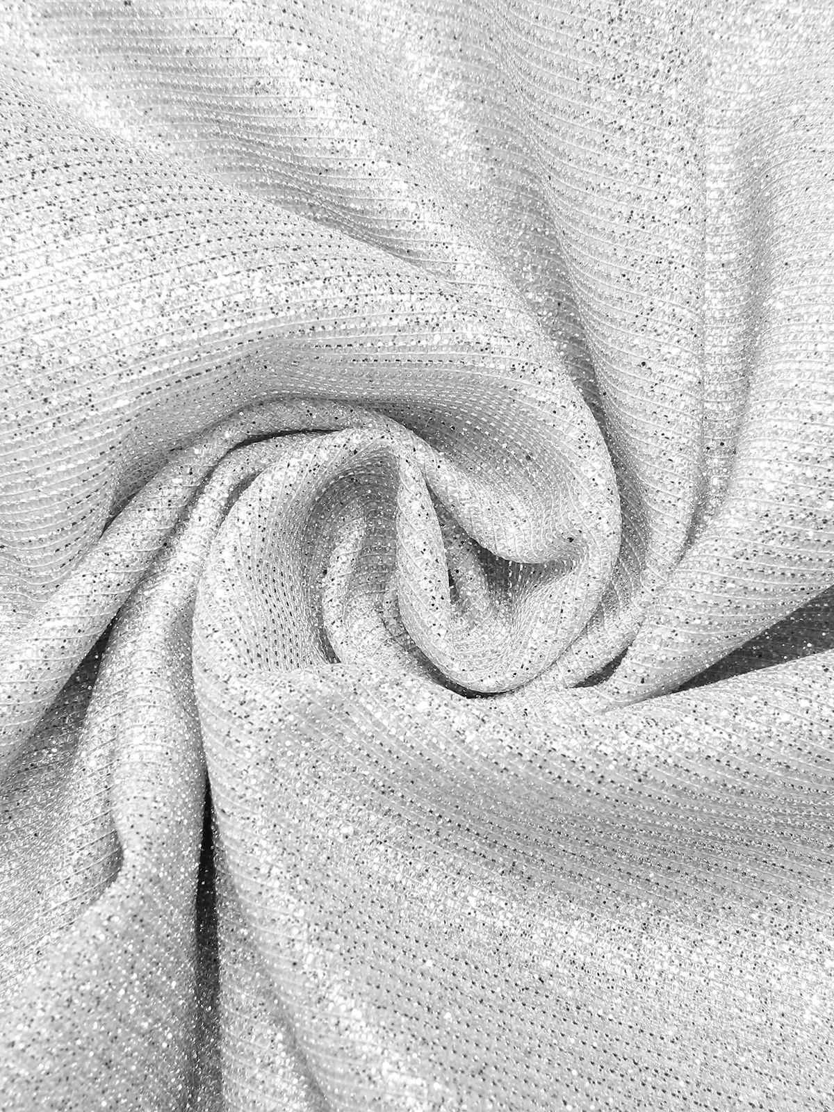 Silver 1960s Spaghetti Strap Sparkling Mini Dress 7 Silver 1960s Spaghetti Strap Sparkling Mini Dress - Image 7