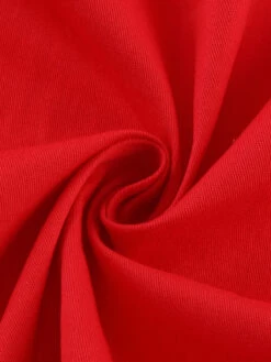 Red 1950s Lace Strap Swing Dress 13 Red 1950s Lace Strap Swing Dress -Candi Clothing Shop SCHL000670 R 7