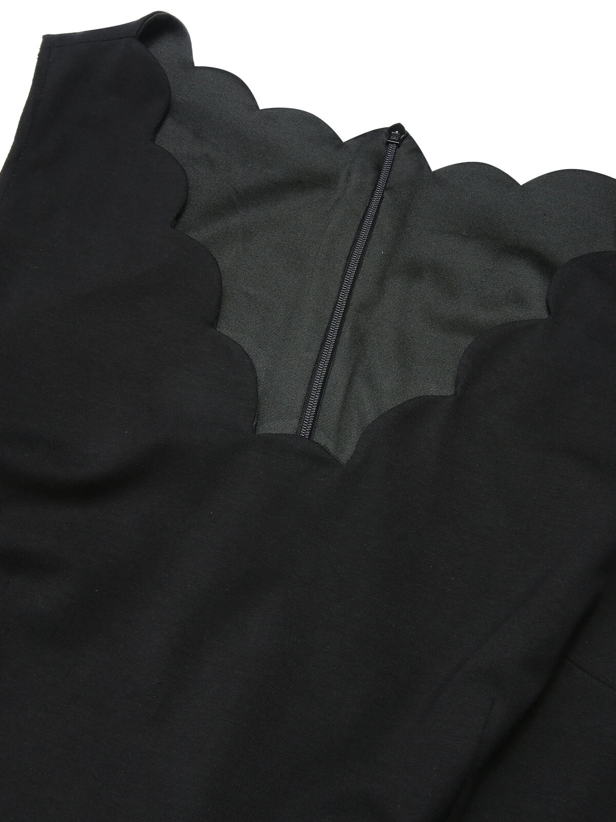 Black & Orange 1950s Halloween Bat Sleeveless Dress 5 Black & Orange 1950s Halloween Bat Sleeveless Dress - Image 5