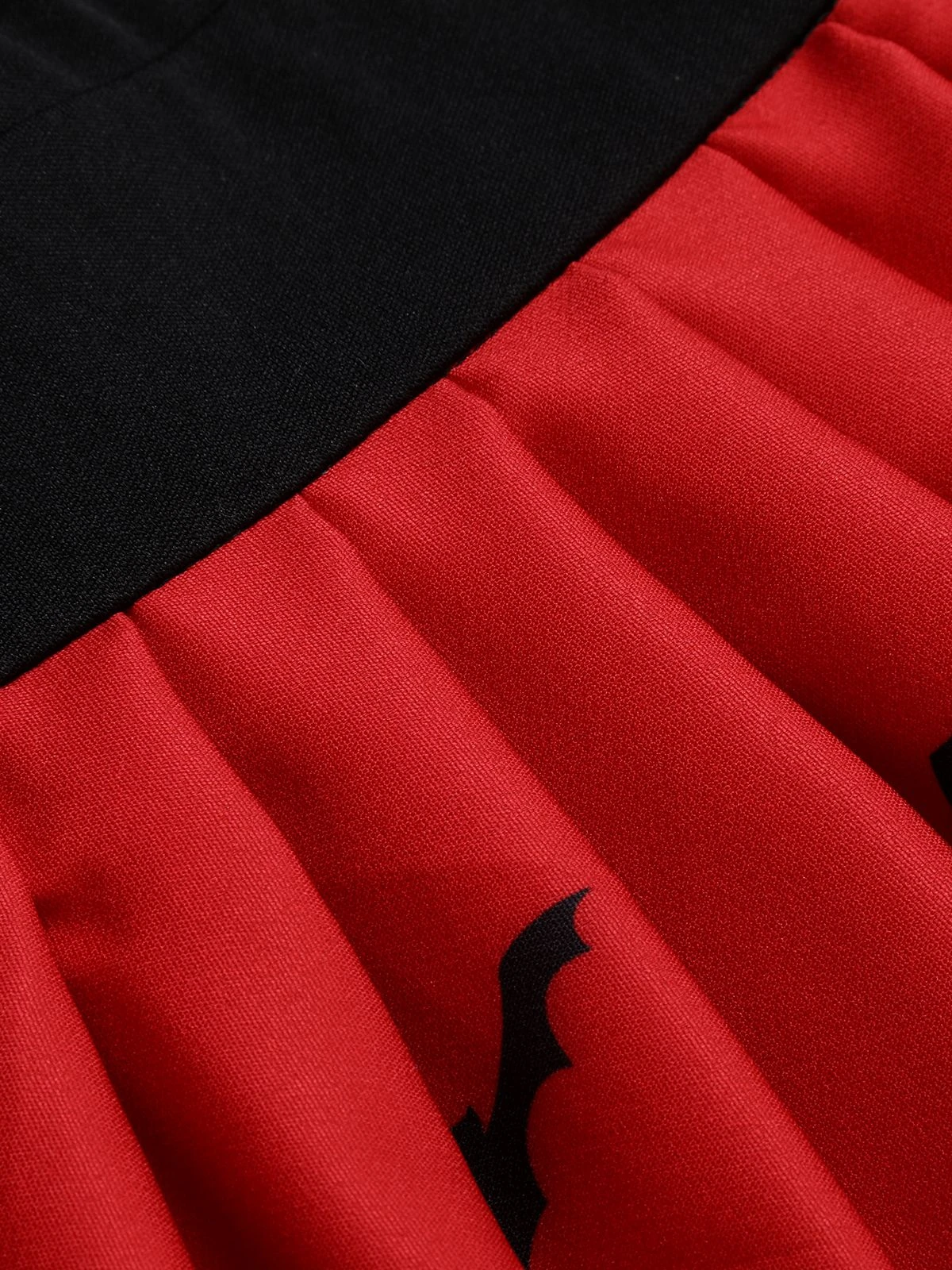 1950s Halloween Flounce Sleeve Swing Dress 6 1950s Halloween Flounce Sleeve Swing Dress - Image 6